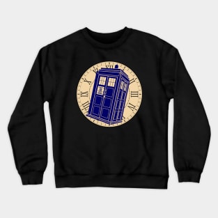 Timey Wimey Call Box Crewneck Sweatshirt